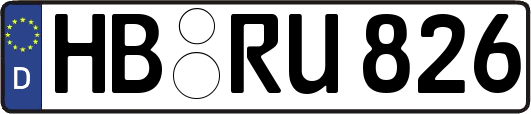 HB-RU826