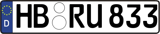 HB-RU833