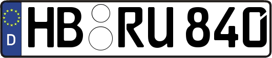 HB-RU840