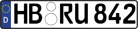 HB-RU842