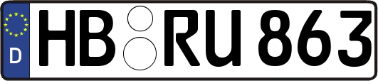 HB-RU863