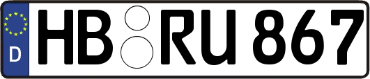 HB-RU867