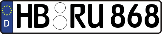 HB-RU868
