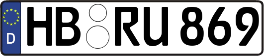 HB-RU869