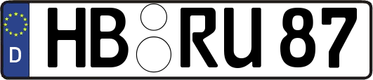 HB-RU87