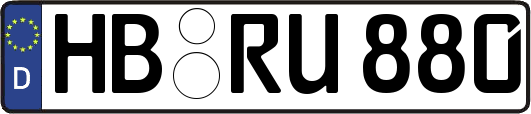 HB-RU880