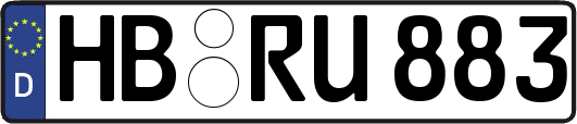 HB-RU883