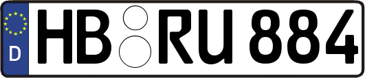 HB-RU884