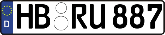 HB-RU887