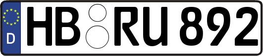 HB-RU892