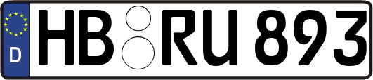 HB-RU893