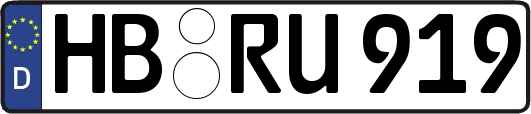 HB-RU919