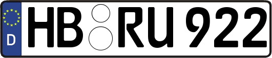 HB-RU922