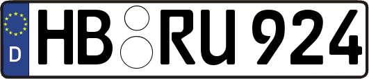 HB-RU924