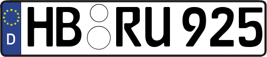 HB-RU925