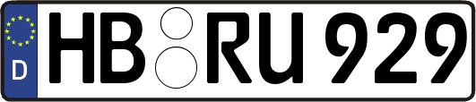 HB-RU929
