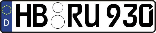 HB-RU930