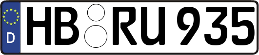 HB-RU935