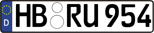 HB-RU954
