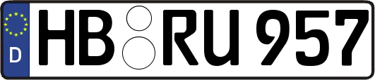 HB-RU957