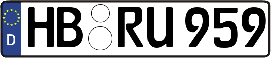 HB-RU959