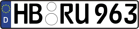 HB-RU963