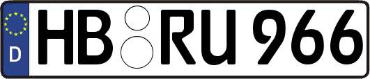 HB-RU966