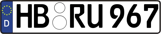 HB-RU967