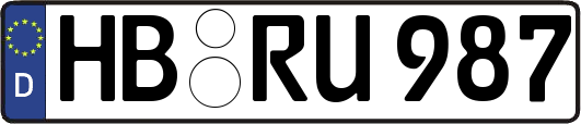 HB-RU987