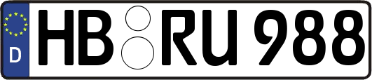 HB-RU988