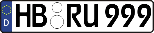 HB-RU999