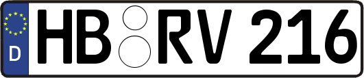 HB-RV216