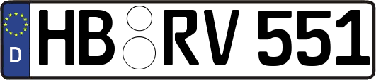 HB-RV551