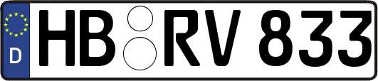 HB-RV833