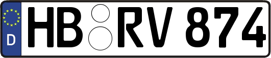 HB-RV874