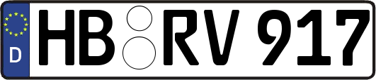 HB-RV917