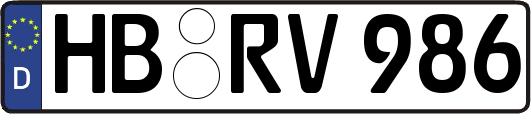 HB-RV986
