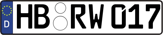 HB-RW017