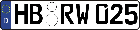 HB-RW025