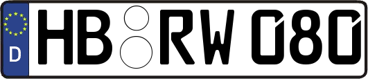 HB-RW080