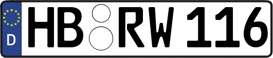 HB-RW116