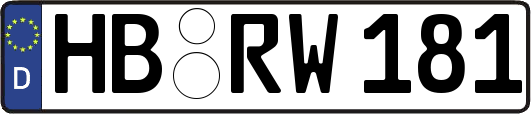 HB-RW181