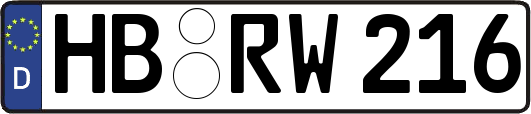 HB-RW216
