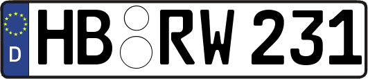 HB-RW231