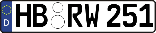 HB-RW251