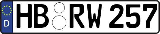 HB-RW257
