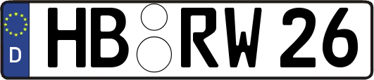 HB-RW26