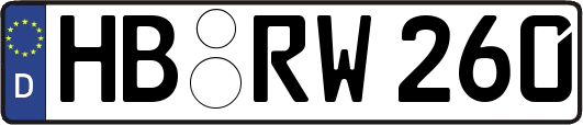 HB-RW260