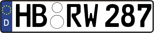 HB-RW287