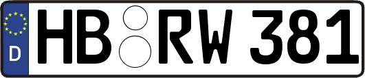HB-RW381